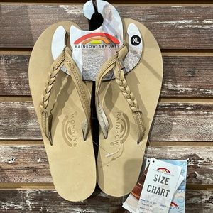 Rainbow Sierra Brown Flirty Braidy Sandal